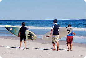 surfing